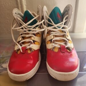 Addias GLC women's original hightop sneakers.